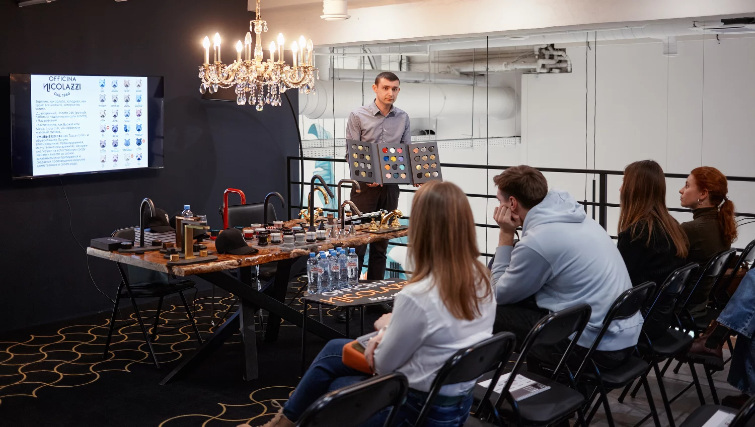 Встреча с друзьями. FABBRICA.CLUB. Nicolazzi и Carimali