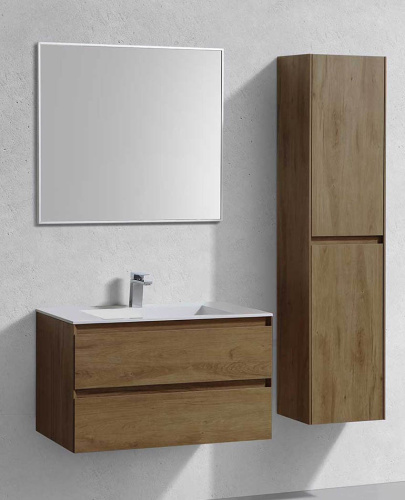 Тумба подвесная Vincea Luka 800 T.Oak VMC-2L800TO