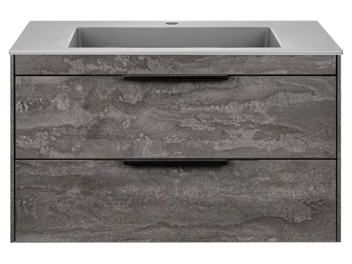 Тумба подвесная Vincea Chiara 2D 800 G.Stone VMC-2C2800GS