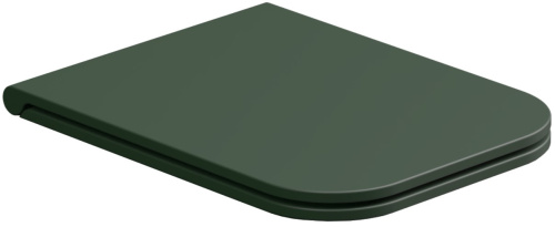 Крышка с сиденьем GSG Ceramic Design Brio BRCOPRSLTICR036, Smeraldo Matt