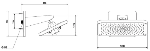 Душевая система Vincea VSFW-421I4GM