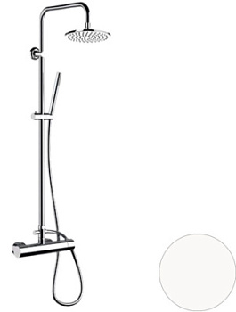 Душевая система Remer Minimal N37RX7MMM20BO, белый матовый