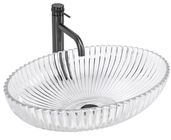 Умывальник Rea Nicole Transparent U4701