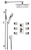 Душевая система Remer Absolute AU93S01UFS20