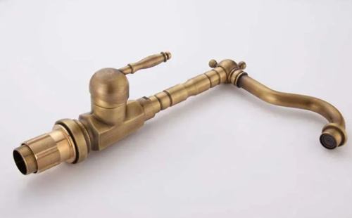 Смеситель для умывальника Rea Bona Old Gold B2150