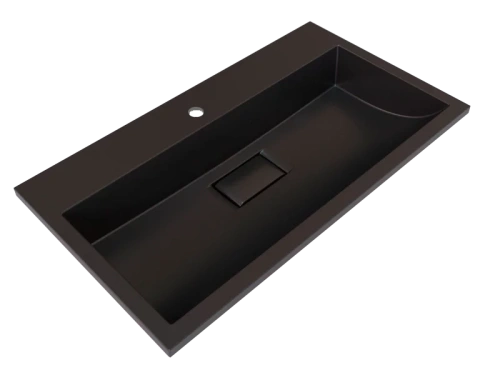 Умывальник Versalia Absolute 80 black Умывальник Versalia Absolute 80 black