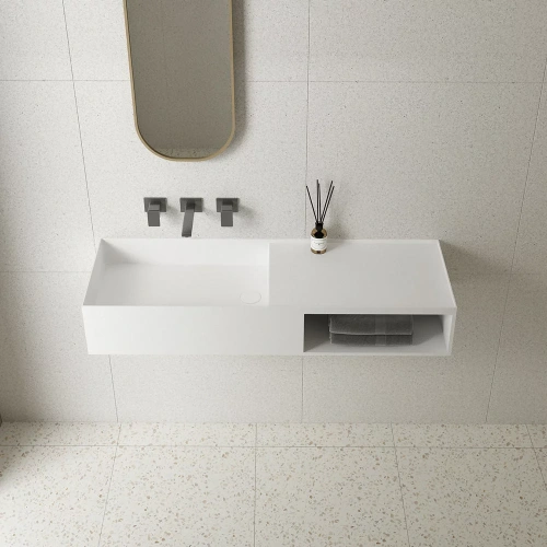 Умывальник Vincea Solid Surface VWB-6S180MW