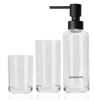 Набор аксессуаров - два стакана и дозатор Decor Walther Pop Up 0940064