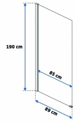 Душевая стенка Rea Nixon-2 90 K5011