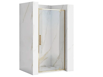 Душевая дверь Rea Rapid Swing gold 90 K5618