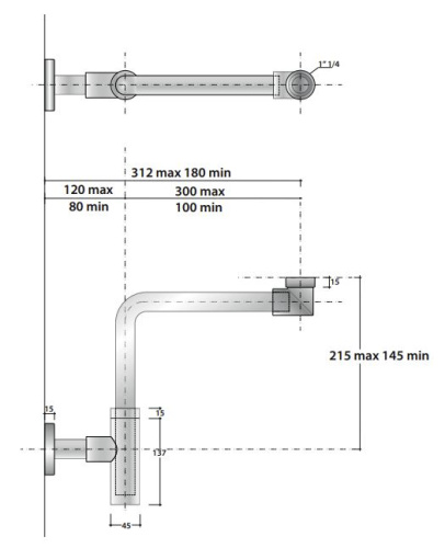 Сифон Globo DS111