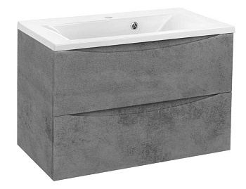 Тумба подвесная Vincea Mia 800 Beton VMC-2MA800BT