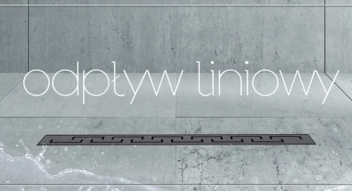 Трап для душа Rea Greek Pro Black Matt 90 G8026