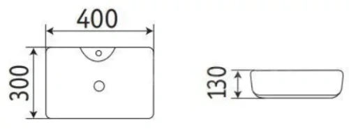 Умывальник CeramaLux 7292