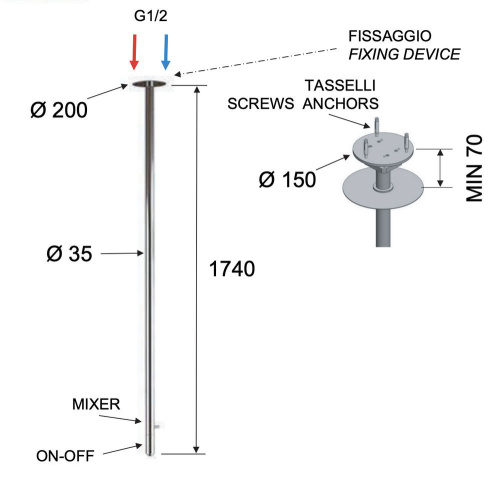 Смеситель для раковины Remer X Style N17L