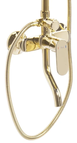 Душевая система Rea Salton gold P2407