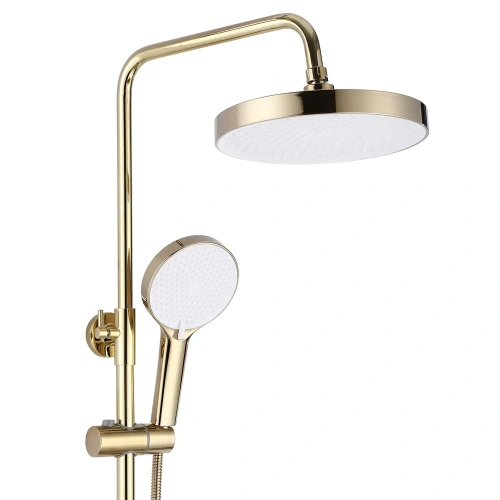 Душевая система Rea Bloom gold white P9529