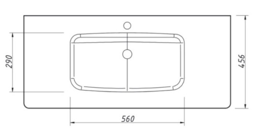 Тумба подвесная Caprigo Accord 100 2221-SF027