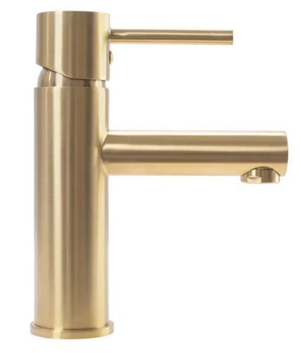 Смеситель для умывальника Rea Tess Gold matt B5661