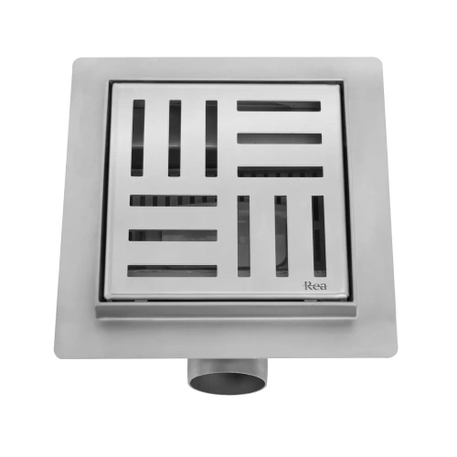 Трап для душа Rea Cross 120x120 nikiel matt G6200