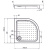 Душевой поддон Vincea VST-3AQ-1010