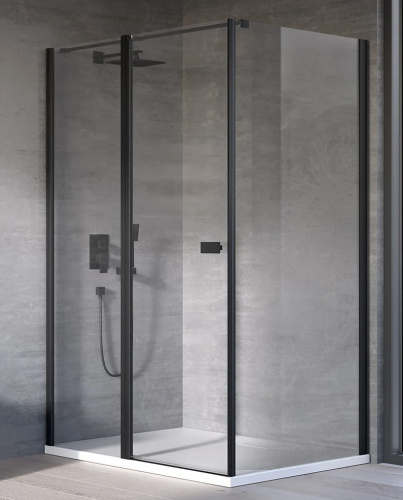 Душевая дверь Kolpa-San Andromeda D 120 black transparent 516630