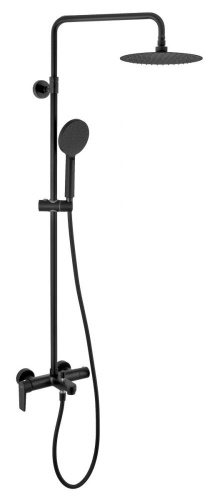 Душевая система Remer Dream D34A8MPUFM25NO, черный матовый