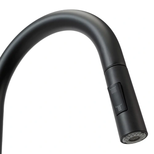 Смеситель для мойки Rea Fresh black matt B9147