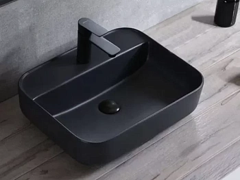 Умывальник Rea Martina Black matt U8496