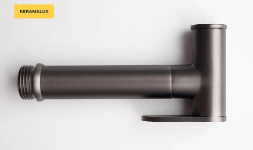 Лейка CeramaLux KRL/008 вороненая сталь