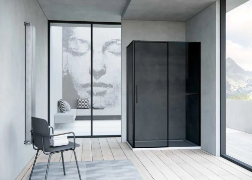 Душевой уголок Vincea Slim Soft VSR-1SS9012CGB