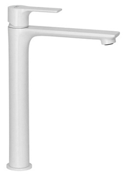 Смеситель для раковины Remer Energy EY11LBO, белый матовый