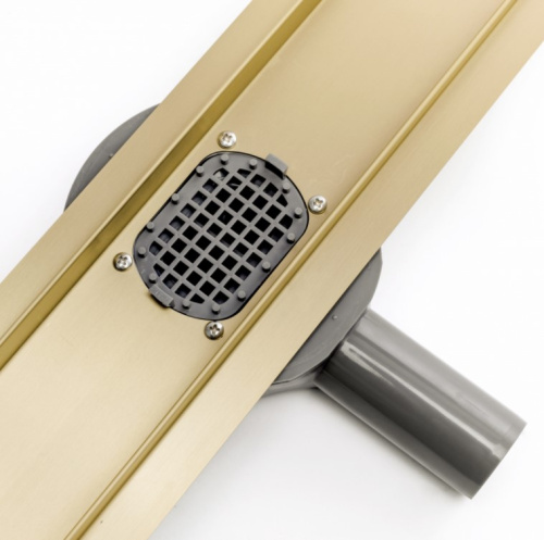 Трап для душа Rea Neo&Pure 900 N Pro Mirror Gold G5602