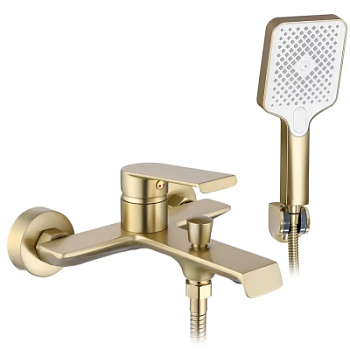 Смеситель для ванны Rea Hass gold matt B7100