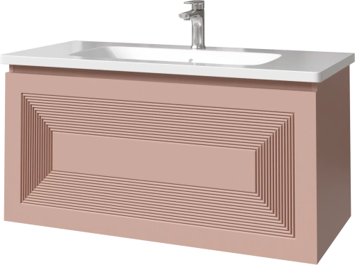 Тумба подвесная Caprigo Modo Quarta 100 35715-SF026