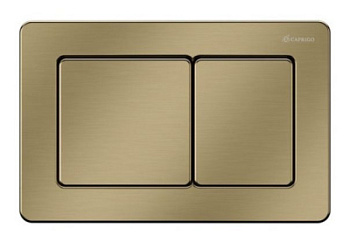 Кнопка для инсталляции Caprigo BRICKS Steel бронза BS003-vot