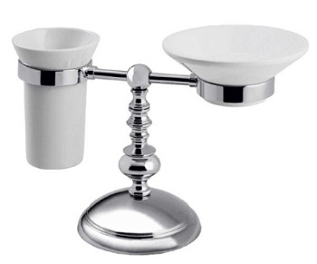 Мыльница и стакан Caprigo Romano 7023-crm