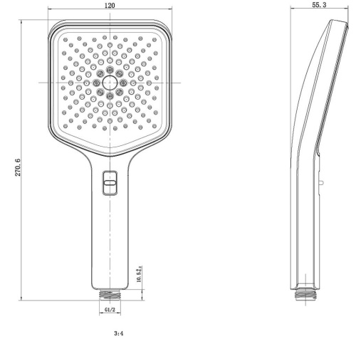 Душевая система Vincea VSFW-422TI4GM