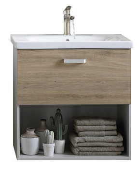 Тумба подвесная Kolpa-san Evelin OUE II 65 Gray oak 573880