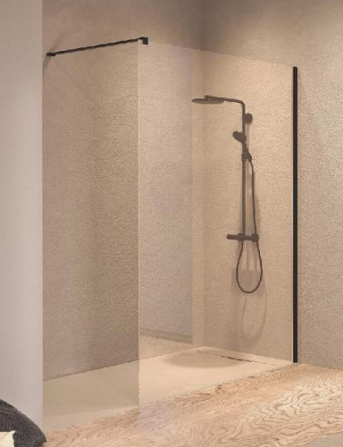 Душевая стенка Kolpa-San Calypso WO 140 black transparent 517600