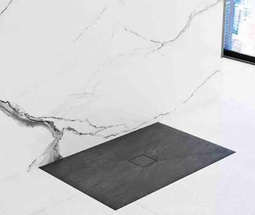Душевой поддон Rea Black Stone 80x100 K9756