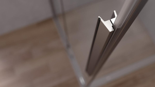 Душевой уголок Kolpa-San Polaris Fold Q 80 silver brill transparent 516090