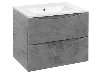 Тумба подвесная Vincea Mia 700 Beton VMC-2MC700BT