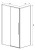 Душевой уголок Vincea Slim-N VSR-4SN9012CGB