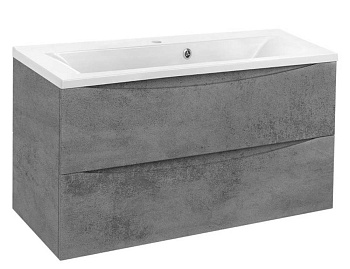 Тумба подвесная Vincea Mia 900 Beton VMC-2MA900BT