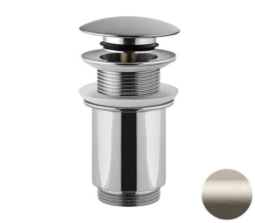 Донный клапан без перелива 1”1/4 Remer 904CC114XV, сталь