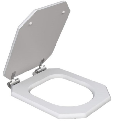 Сиденье для унитаза Caprigo Tempo KFe-47C-B231