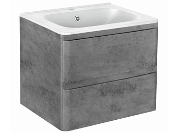 Тумба подвесная Vincea Vico 600 Beton VMC-2V600BT