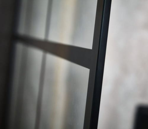 Душевая стенка Calani Soleo walk in 90 Black CAL-K6010