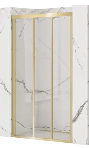 Душевая дверь Rea Alex 90 gold matt K2506